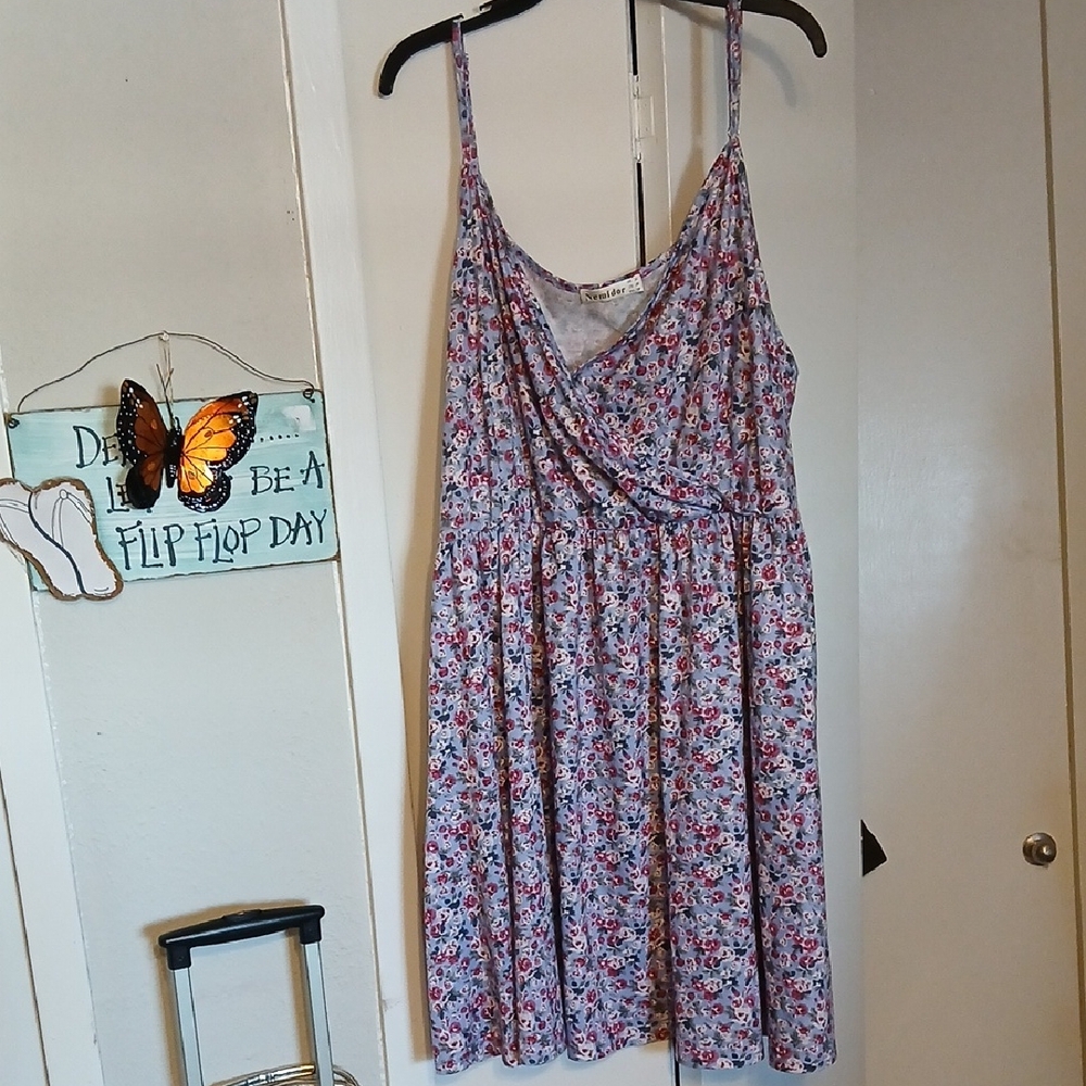 Floral Sleeveless Dress
